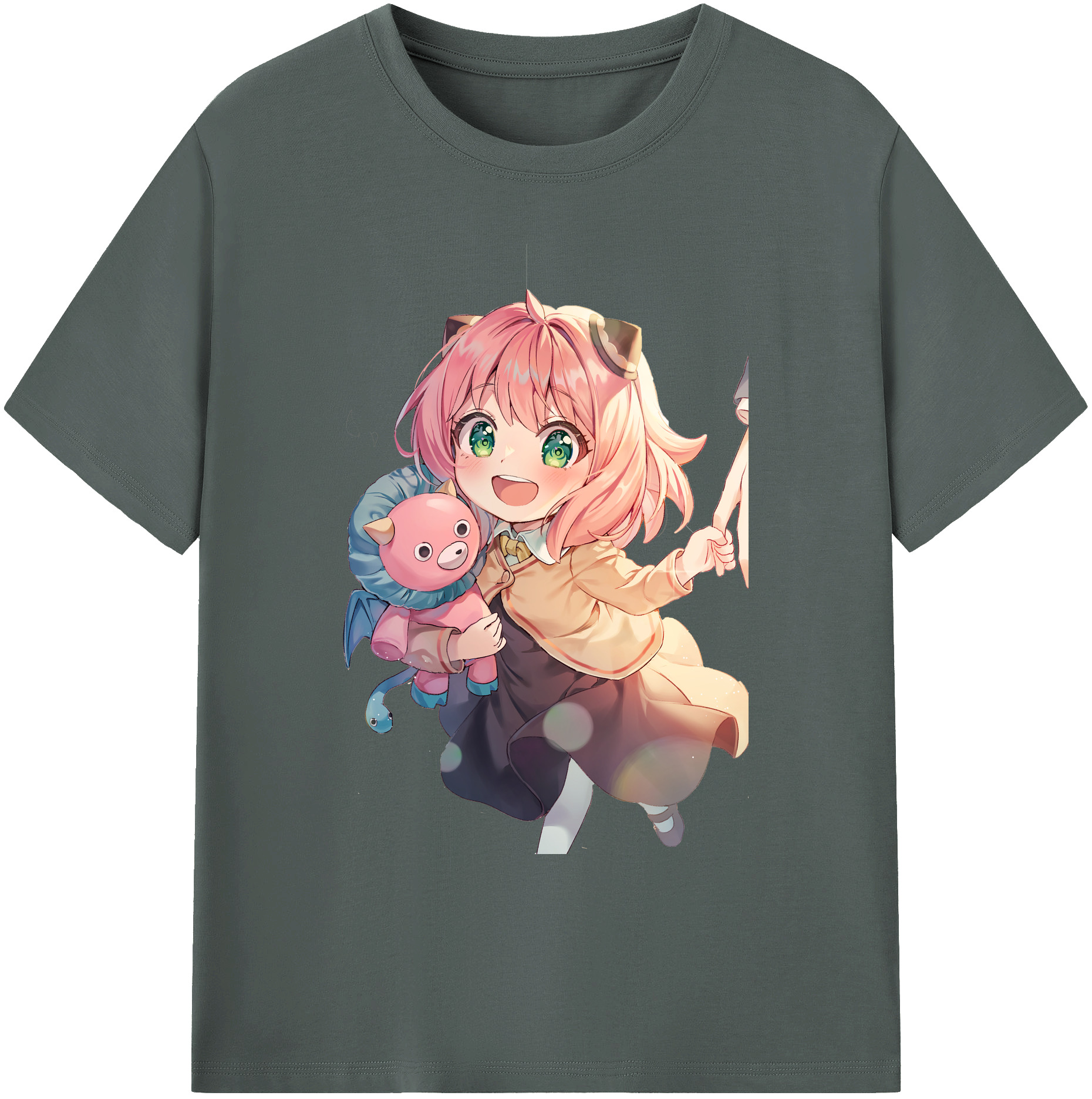 （画像用） SPY×FAMILY间谍家家酒 綿100％ メンズ半袖Tシャツ｜肌触りやわらか＆通気性